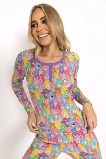 Geekpin Entertainment, Geekpin Ent, BlackMilk, Care Bears x BlackMilk, CLASSIC CARE BEARS LONG SLEEVE COMFY TOP