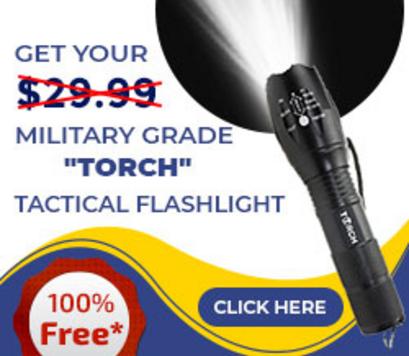 FREE Military Grade Flashlight