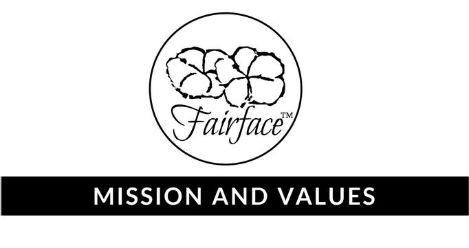Fairface Washcloths Mission and Values