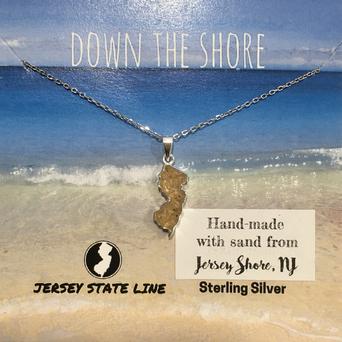 New jersey hot sale necklace