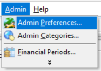 Use Primavera P6 admin preferences