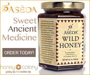 Aseda Wild Raw Honey From Africa (Large)