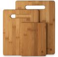 Totally Bamboo 3 Piece Bamboo Cutting Board Set