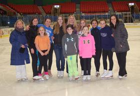 Skating Club of Utica-Whitestown's New Years Day celebration