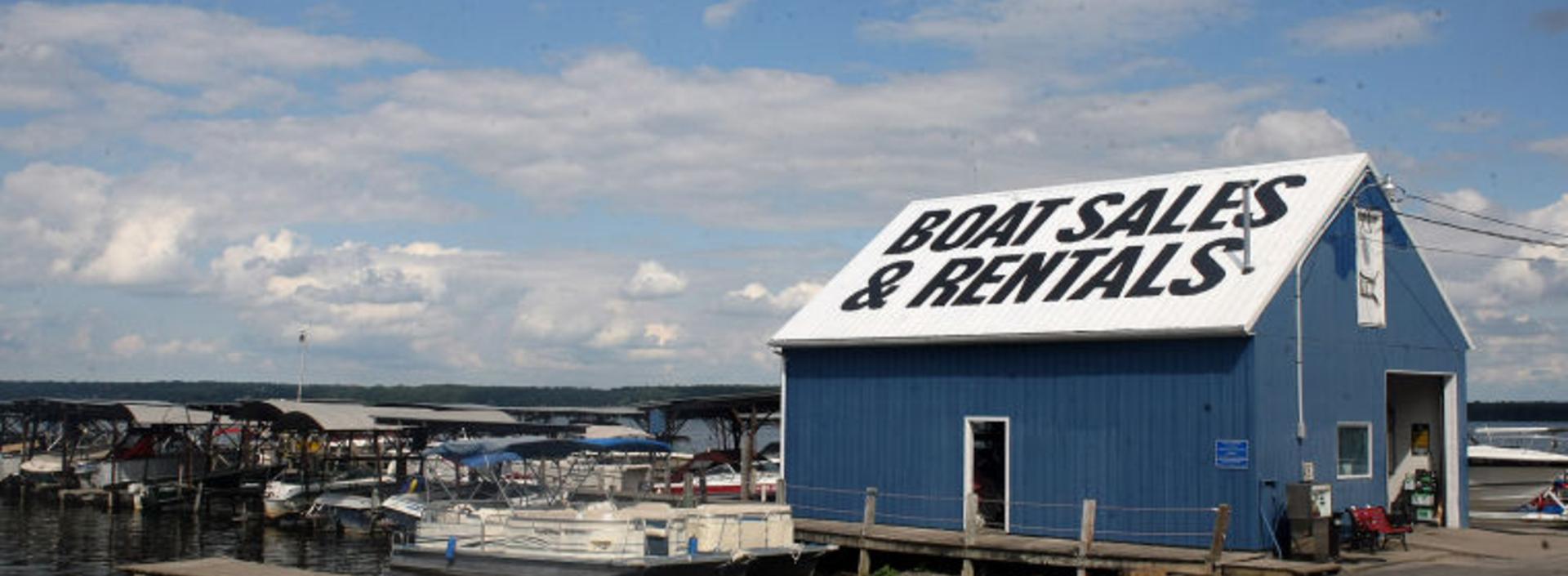 Boat Rental or Storage - Navarro Mills Marina