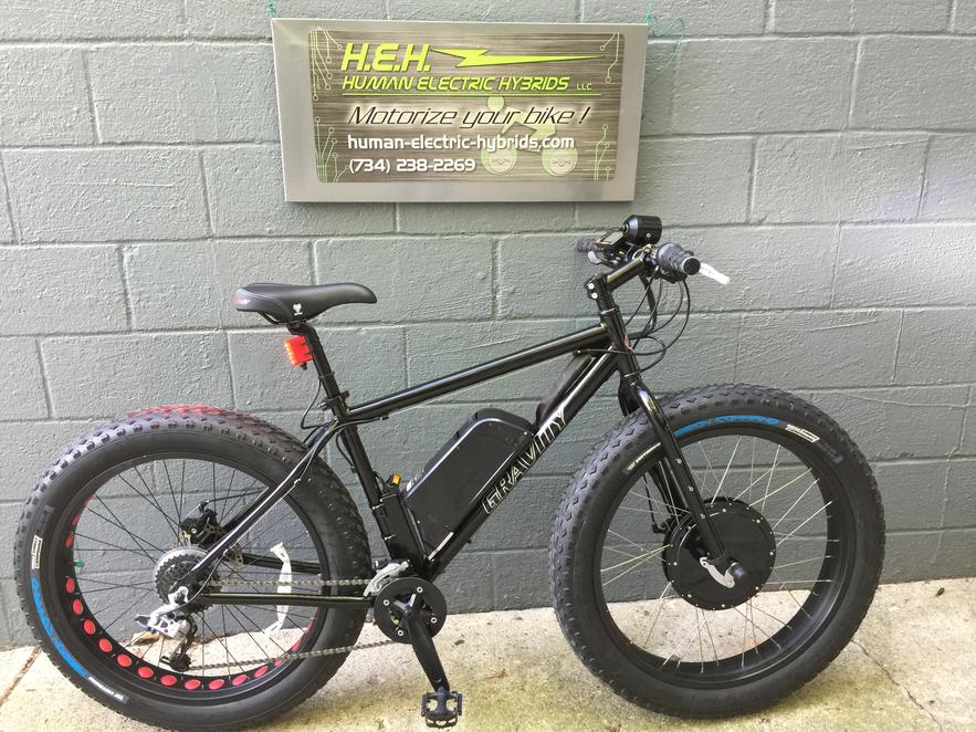 Electric Fat Tire Bike