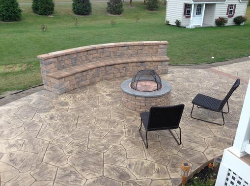 Excellent Stamped Concrete Patio Contractor and Pricing in Malcolm NE| Lincoln Handyman Services