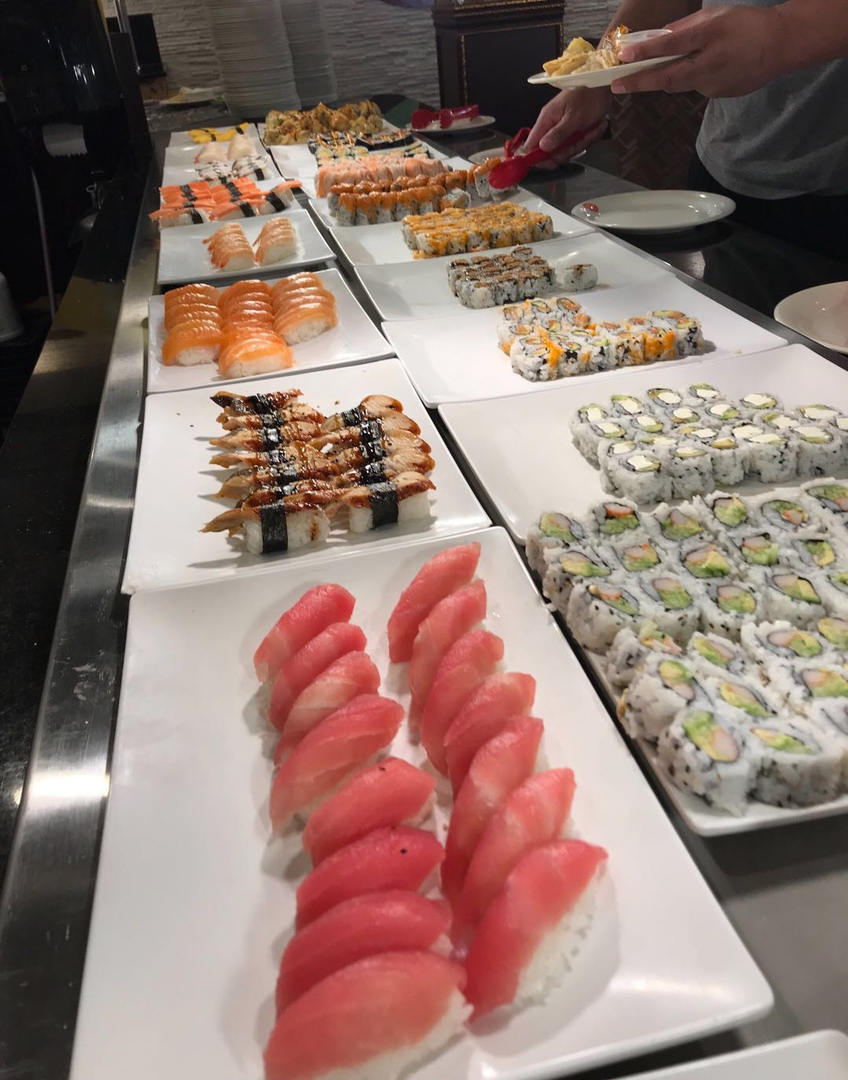 Hibachi and outlet sushi buffet