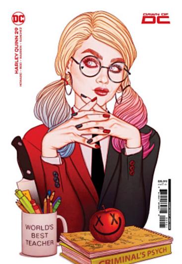 Geekpin Entertainment, Geekpin Ent, The Geekpin, Art of the Week, Jenny Frison, Harley Quinn