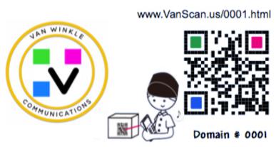 VanScan USA Kevin Van Winkle makes qr code business cards for the blind