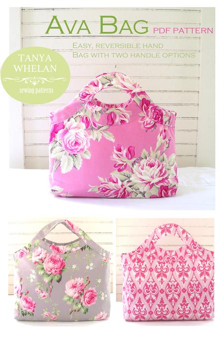 Metro Bag Downloadable PDF Sewing Pattern, Tanya Whelan Designs