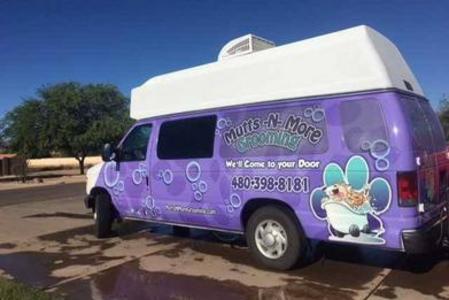 Local Mobile Dog Grooming Van