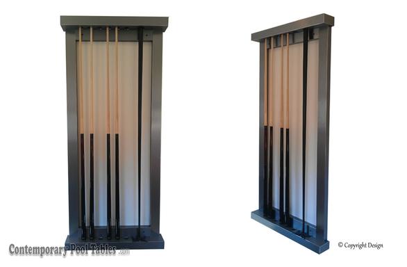 Pool Cue Rack : Modern Cue Rack