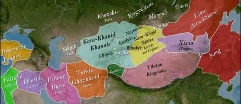 Khara-Khanid Empire Map - Bahadir Gezer