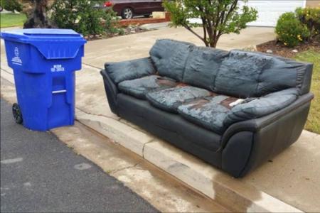 Curbside Junk Furniture Sofa Pickup Curbside Garbage Pickup