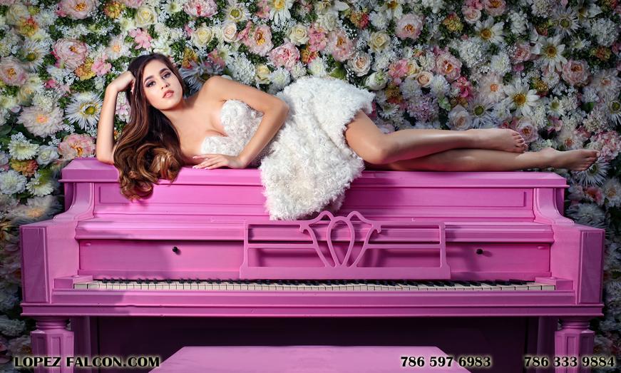 quince photography miami quinceanera Dresses Quinces Photographer Pink Piano Lopez Falcon
