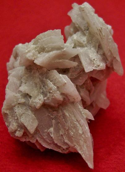 Calcite pseudomorph after Glauberite crystals, Camp Verde District, Yavapai County, Arizona, USA, ex Ted Morley, circa1960