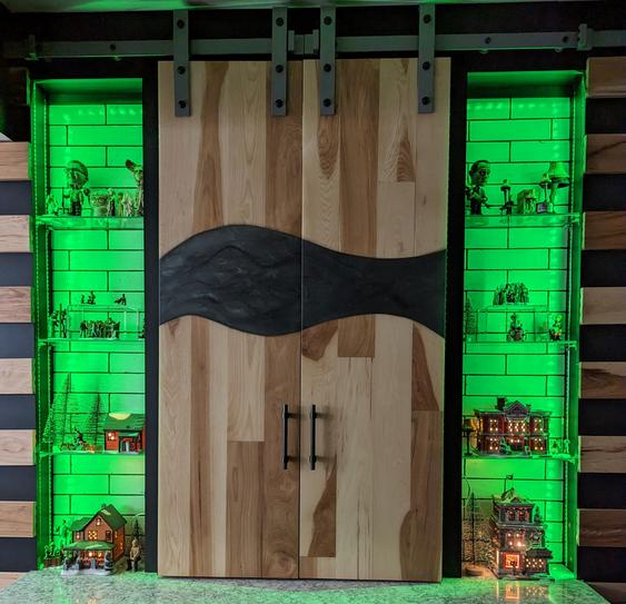 epoxy barn doors