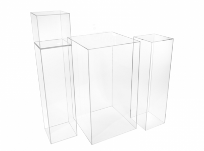 Acrylic Pedestals