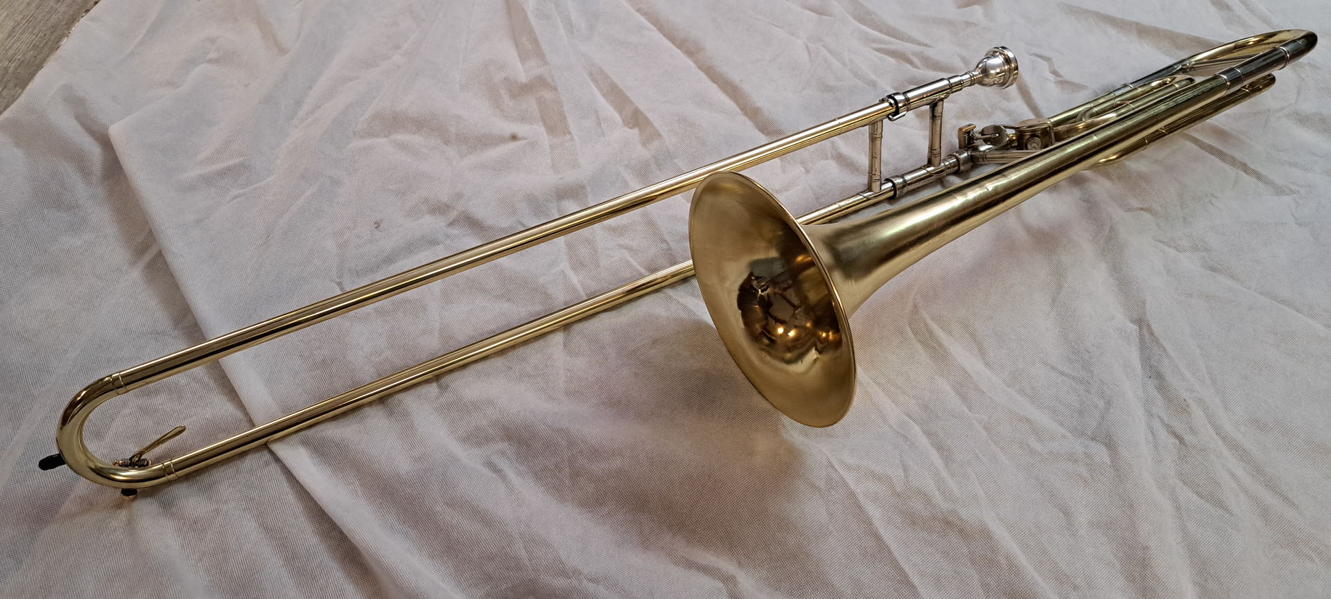 KING TEMPO II 607 TROMBONE with F-ATTACHMENT 179476