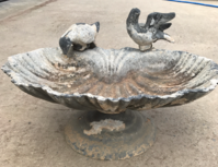 Old original birdbath