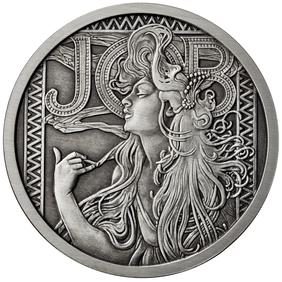 ALPHONSE MUCHA SILVER COINS