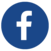 Blue and white Facebook logo