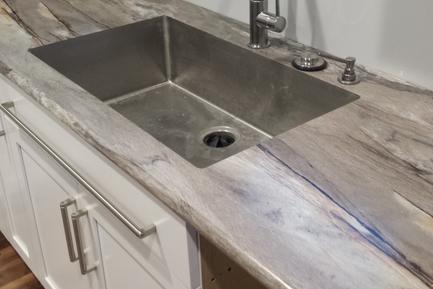 Laminate Countertop with Undermount Bowl