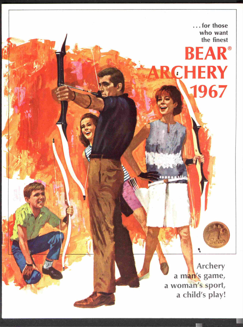 Reproduction 1953 Bear Archery Equipment Catalog #24A 