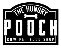 The Hungry Pooch Raw Pet Food Shop Logo