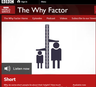 BBC Interview about heightism SupportForTheShort