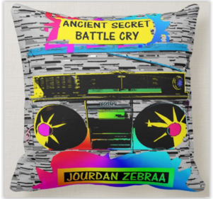 Ancient Secret Famous MixTape Pillow 16"x16"