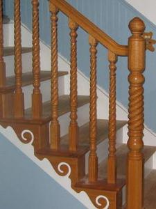 Twist balusters and Newals