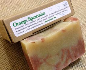 Orange Spearmint Soap