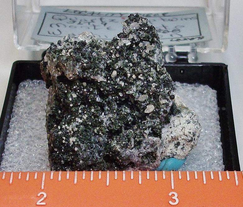 Quartz crystals Monte Cristo, Snohomish Co., Washington