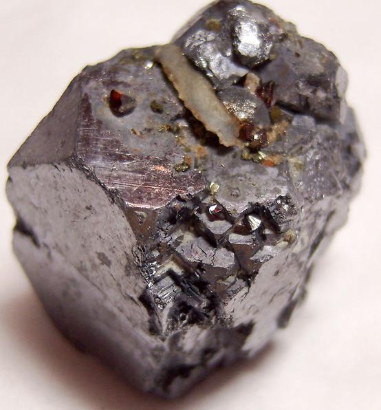 Galena, Ruby Jack Sphalerite, Pyrite crystals, Joplin Field, Tri-State District, Jasper County, Missouri, USA