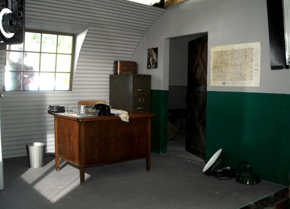 WW2 US Army Air Force flight officers office