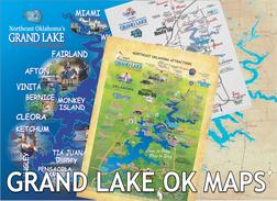 Grand Lake OK maps northeast OK