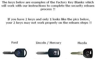 FMP Ford key security relearn PATS