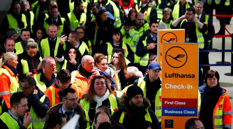 Strikes At Lufthansa Subsidiary Airlines Cause Cancellations