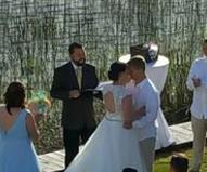 NC wedding officiant, beach wedding officiant, amayzing