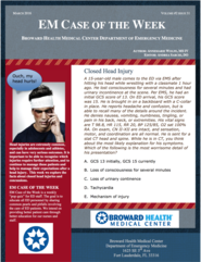 0316 -3 Closed Head injury (written by Annemarie Wolfe, MSIV)