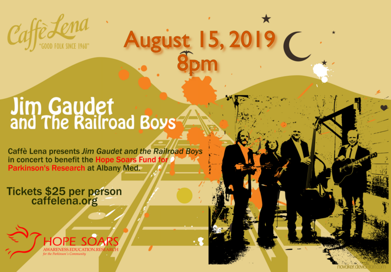 Jim Gaudet & The Railroad Boys Hope Soars Benefit