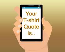 Need custom t-shirts? Get an online quick quote now.