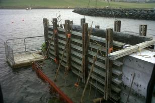 WHD Plant Ltd Pier Construction Shetland