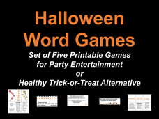Printable Halloween Games for Healthy Trick-or-Treat