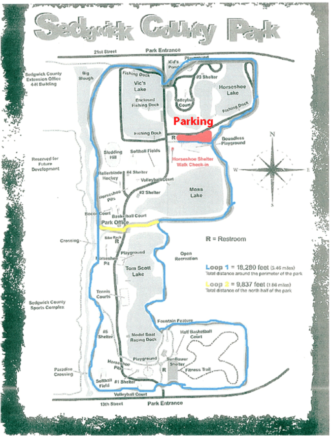 Sedgwick County Park Map