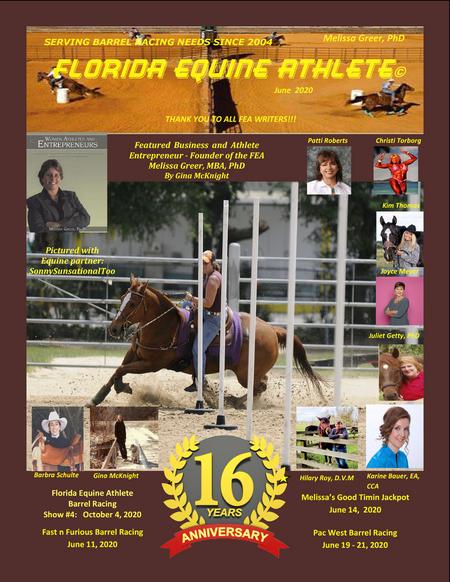 Florida Equine Athlete: June 2020 Paperback