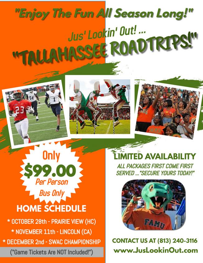 FAMU Home Game Roadtrip Packages