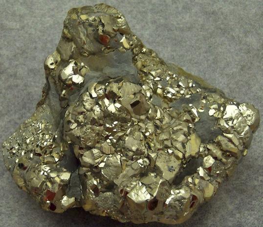 PYRITE crystals - Schoharie Township, Schoharie County, New York, USA